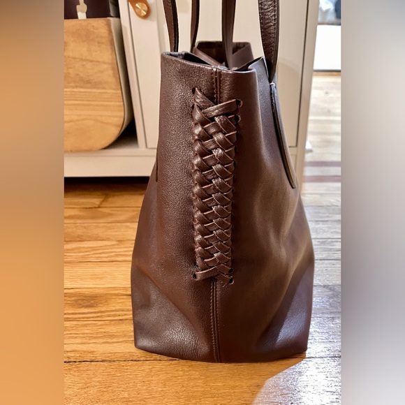 Lazaro Since 1945 Genuine Leather Brown Shoulder Bag - Picture 8 of 9